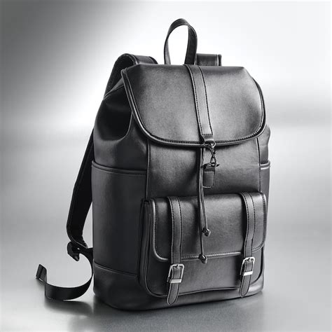 Mens Faux Leather Satchel 